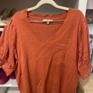 La SENZA Rust Knit Top